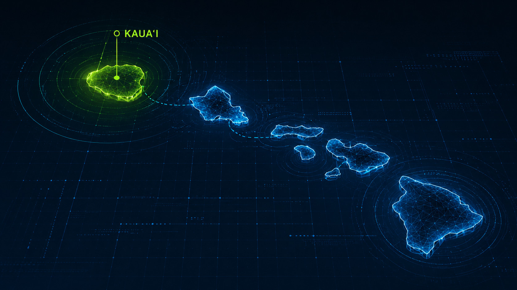 Hawaiian Island Chain